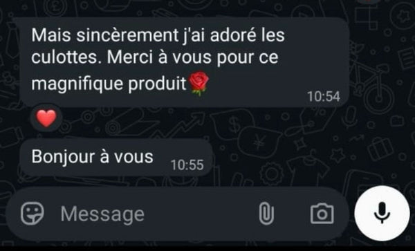 Image avis client